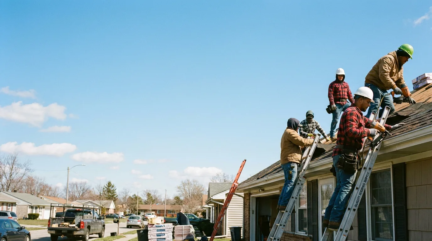 Roofing in Bloomville, OH near me